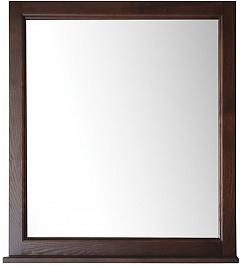ASB-Woodline Зеркало для ванной Гранда 80 антикварный орех – фотография-1